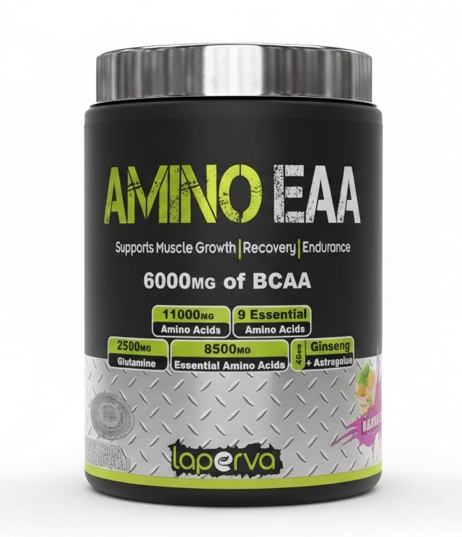 Laperva Amino EAA + Glutamine, Candy Fruit, 390 Gm